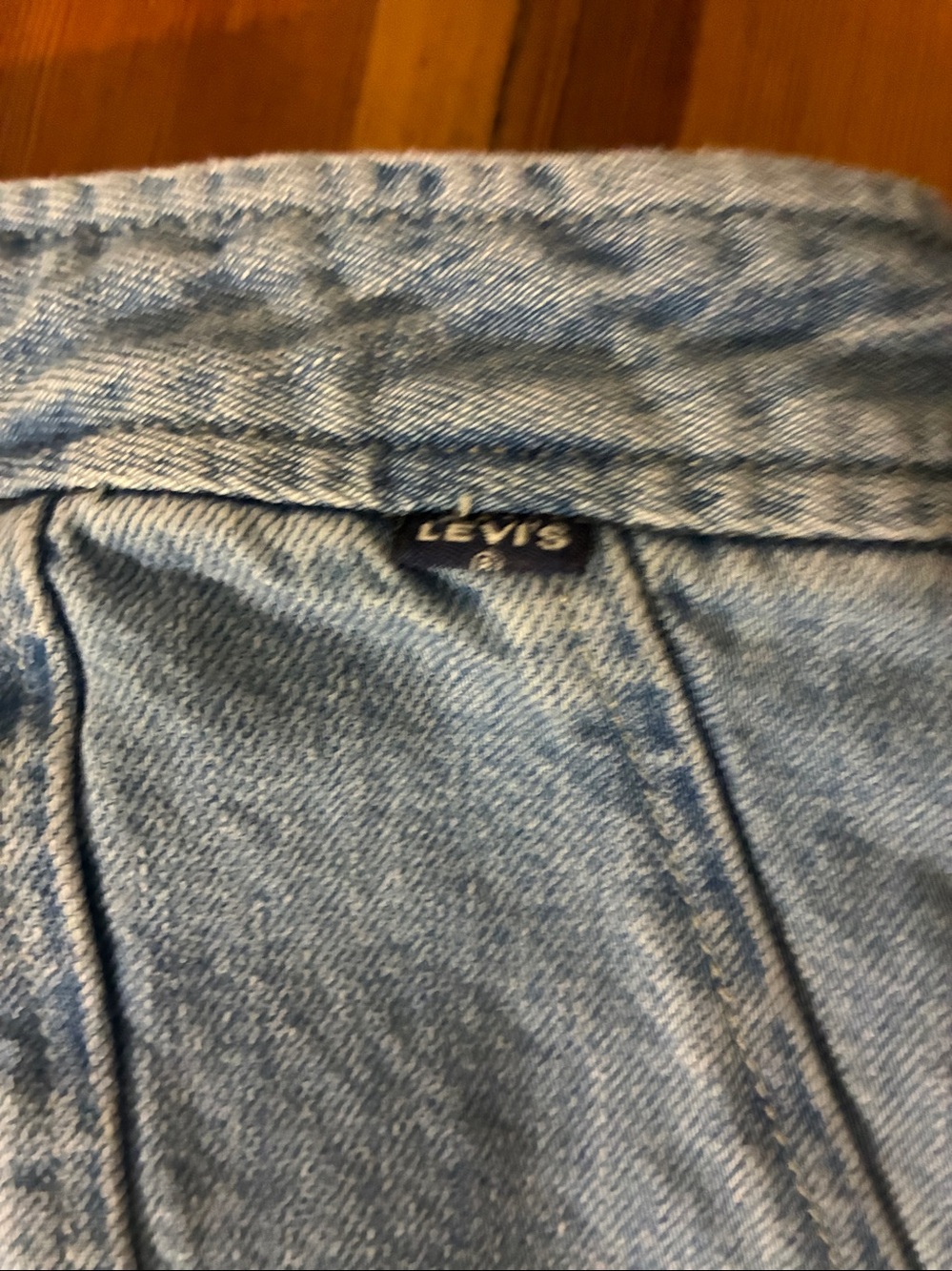 New $225 Levi's Blue Tab seamed skirt size M - washed but never worn! Stunning! - Picture 5 of 8